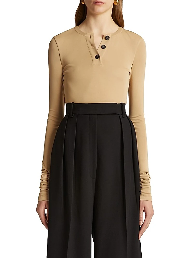 Janelle Long-Sleeve Bodysuit