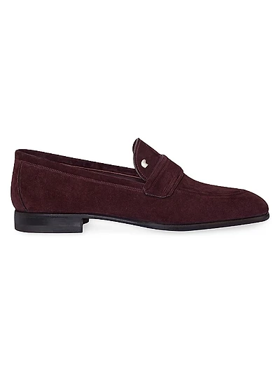 Suede Loafers
