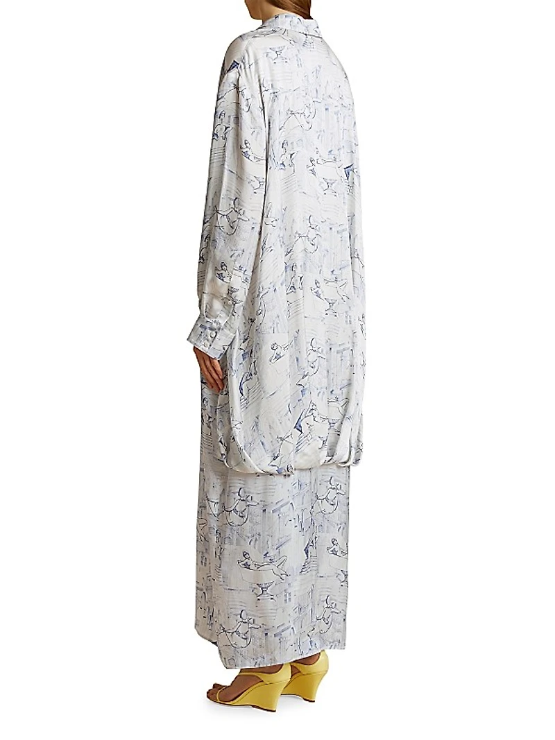 Kiko Lady Maxi Shirtdress