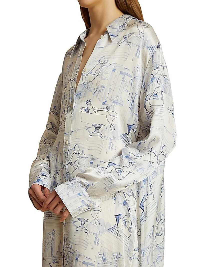 Kiko Lady Maxi Shirtdress