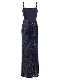 Gigi Sequin-Embellished Gown