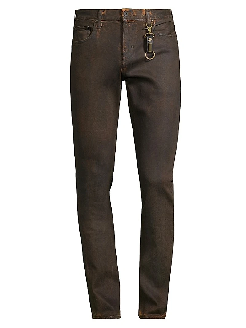 Megalith Stretch Straight-Leg Jeans