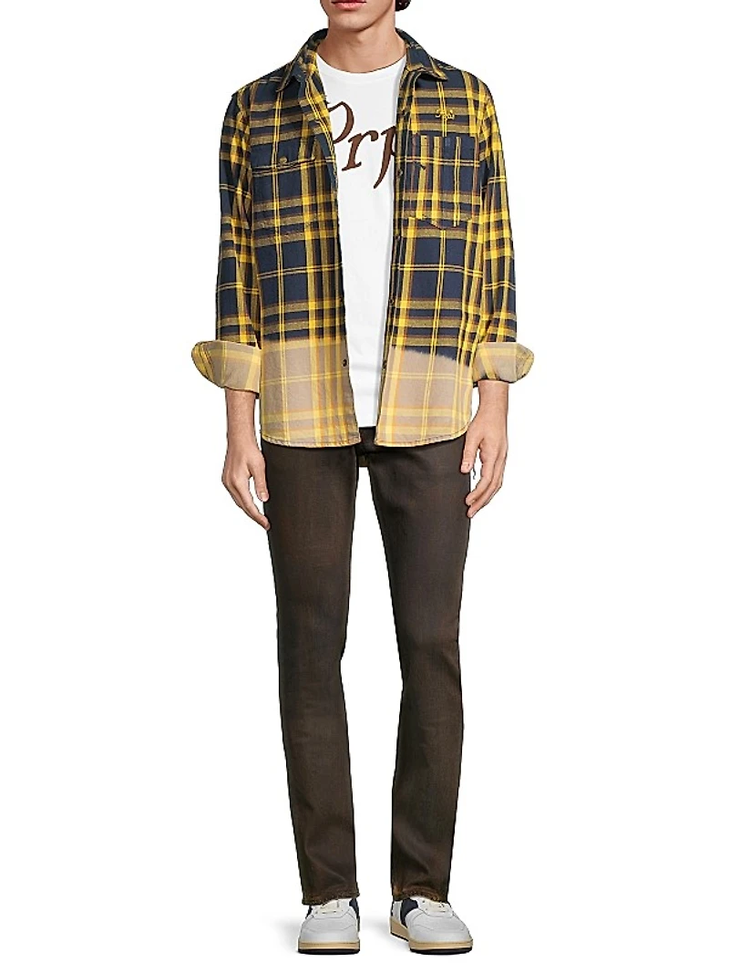 Megalith Stretch Straight-Leg Jeans