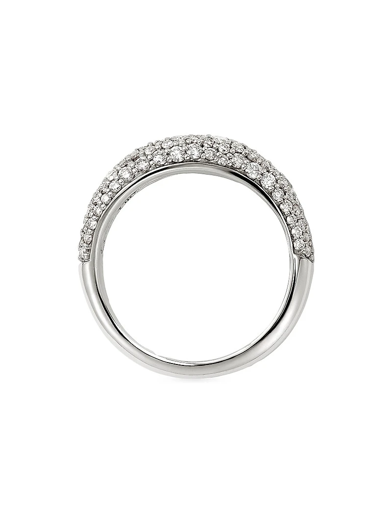 Surf Sterling Silver & 1.17 TCW Diamonds Ring