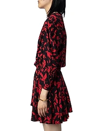 Rogers Crepe A-Line Dress