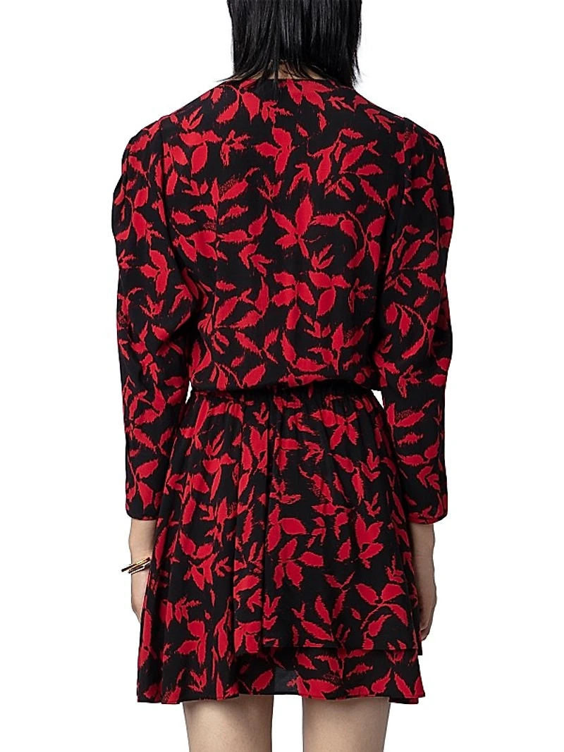 Rogers Crepe A-Line Dress