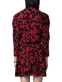 Rogers Crepe A-Line Dress