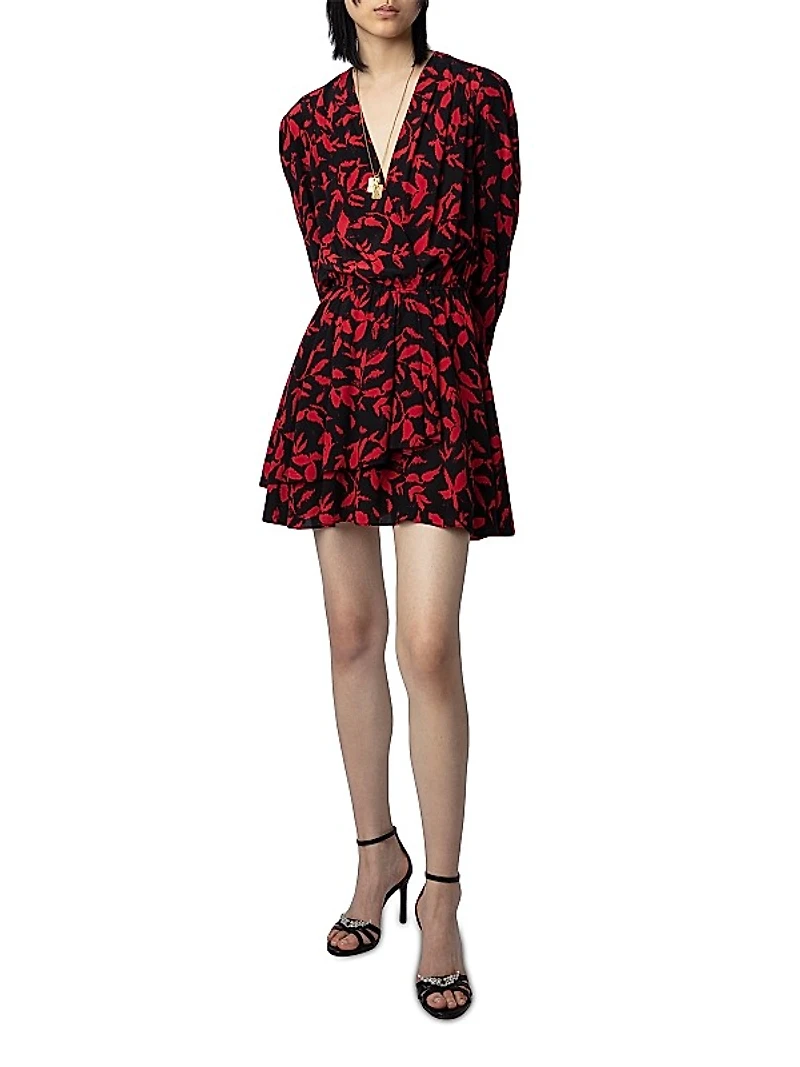 Rogers Crepe A-Line Dress