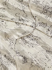 Meredith Smocked Metallic Top