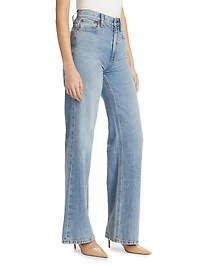 Weezy High-Rise Straight Jeans