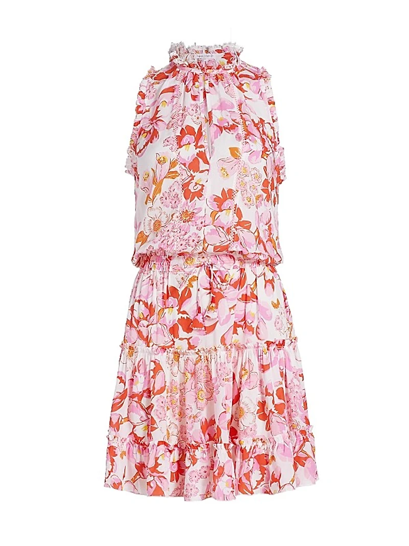 Clara Floral Mini Dress