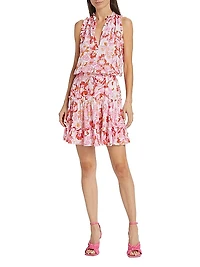 Clara Floral Mini Dress