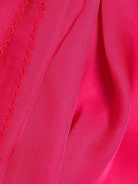 Isabelle Asymmetric Satin Dress