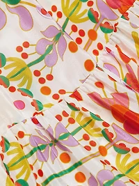 Merle Floral Crepe Maxi Dress