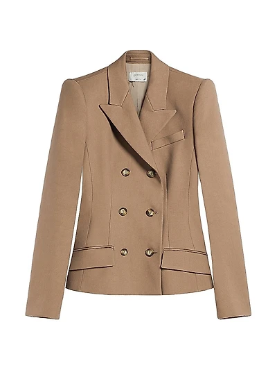 Double-Breasted Fitted Jacket