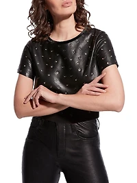 Jude Recycled Leather Tee