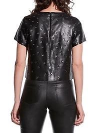 Jude Recycled Leather Tee