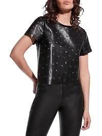 Jude Recycled Leather Tee