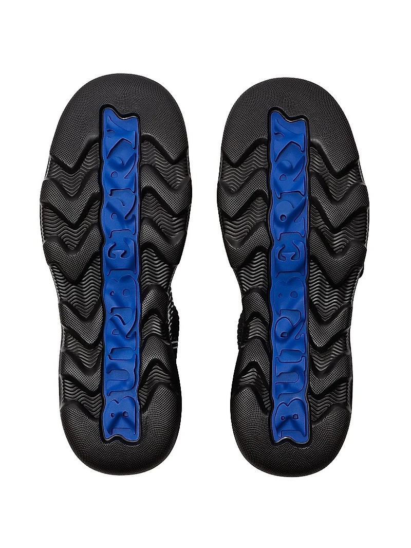 Check Woven Creeper Shoes