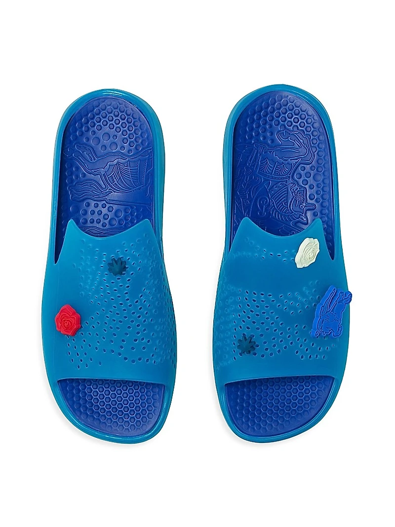 Stingray Charm Rubber Slides