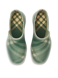 Marsh Check Rain Boots