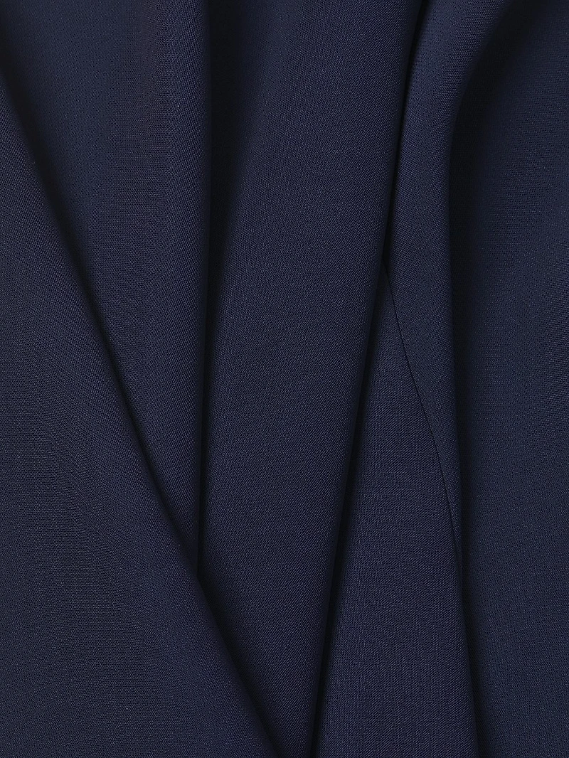 Stretch Crepe Handkerchief Dress