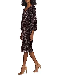 The Robin Sequined Sheath Dress