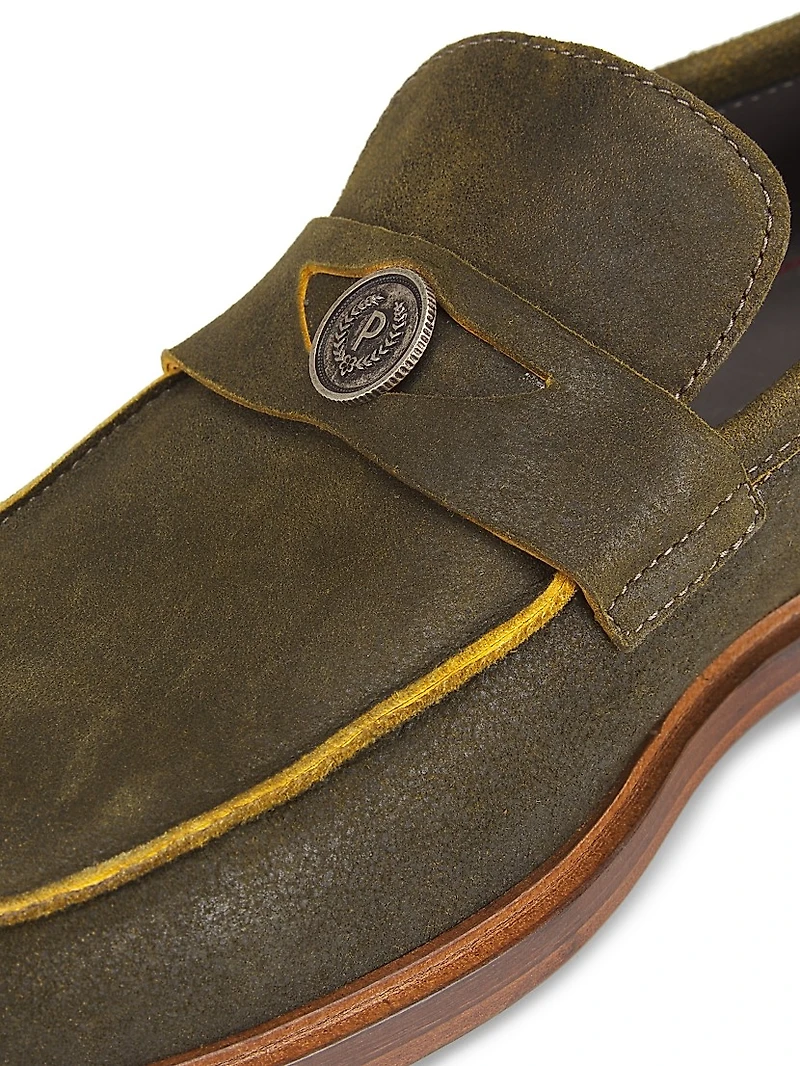 Classic Suede Penny Loafers