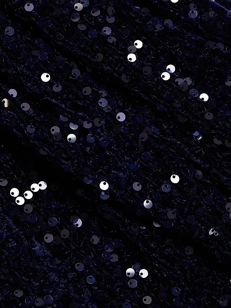 The Robin Sequined Midi-Dress