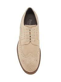 Corinto Suede Wingtip Lace-Up Derbys