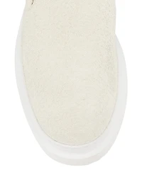 Summer Vibes Suede Platform Loafers