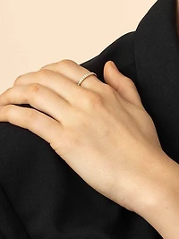 14K White Gold The Regal Diamond Band