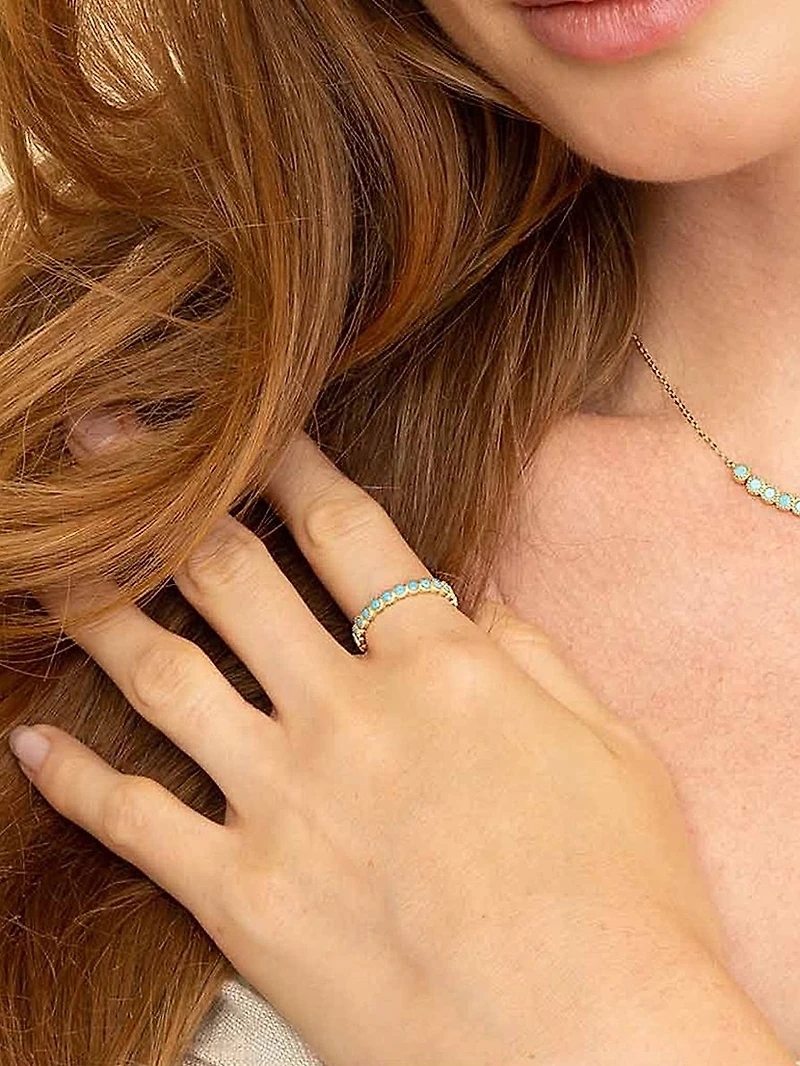 14k Yellow Gold Oasis Ring