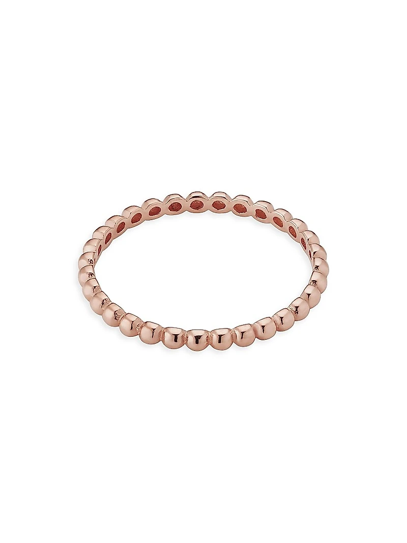 14K Rose Gold Have a Ball Stack Ring