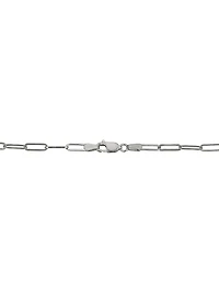 14K White Gold Venice Oversized Link Chain