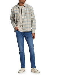 Plaid Cotton Relaxed-Fit Shirt