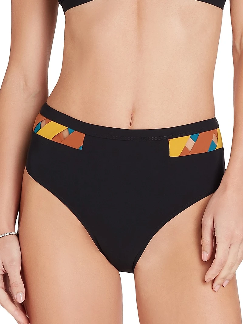 Martinique High-Rise Bikini Bottoms