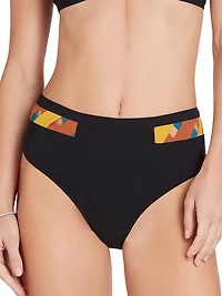 Martinique High-Rise Bikini Bottoms