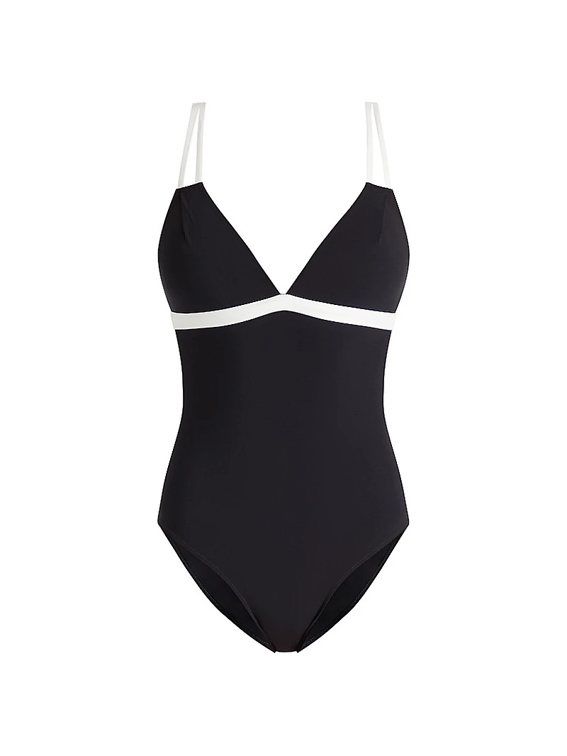 Aruba Colorblocked One-Piece Swimsuit