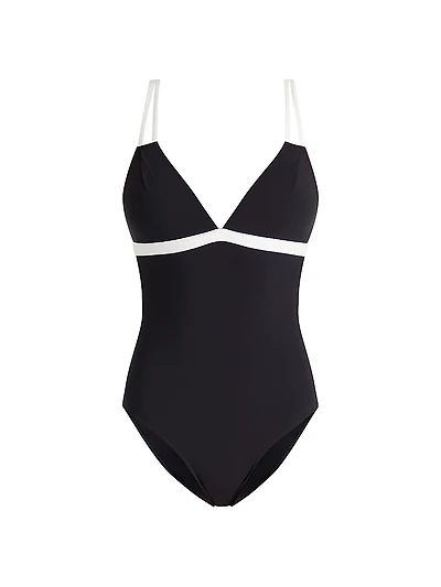 Aruba Colorblocked One-Piece Swimsuit