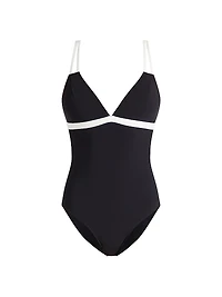 Aruba Colorblocked One-Piece Swimsuit