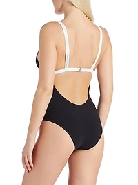 Aruba Colorblocked One-Piece Swimsuit