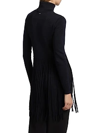Gianna Fringe Turtleneck Sweater