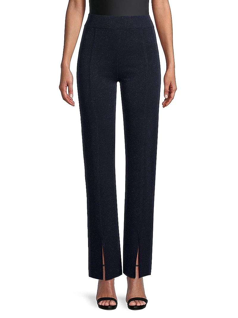 Liv Split-Hem Pants