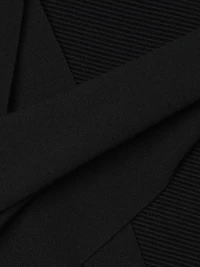 Lorenza Tie-Front Sleeveless Midi-Dress