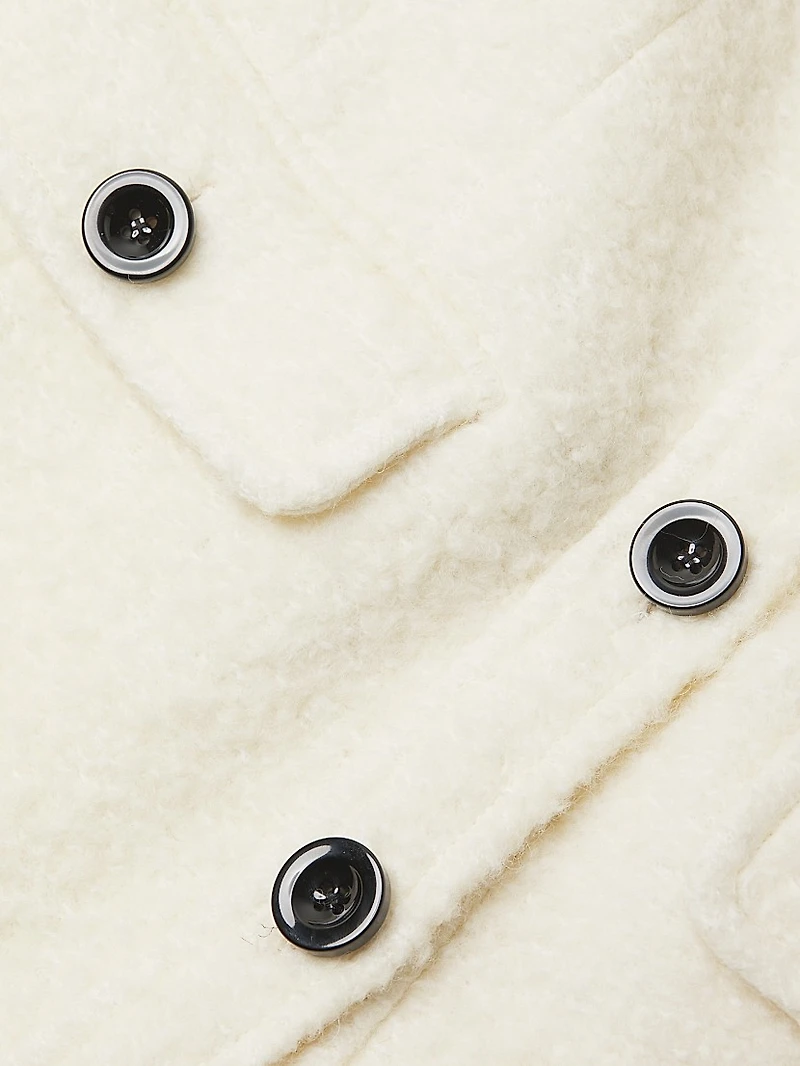 Elaine Collarless Belted Jacket