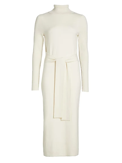 Piper Rib-Knit Sleeveless Midi-Dress