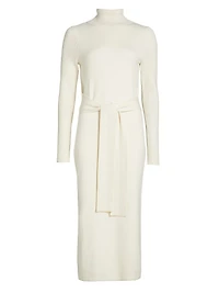 Piper Rib-Knit Sleeveless Midi-Dress