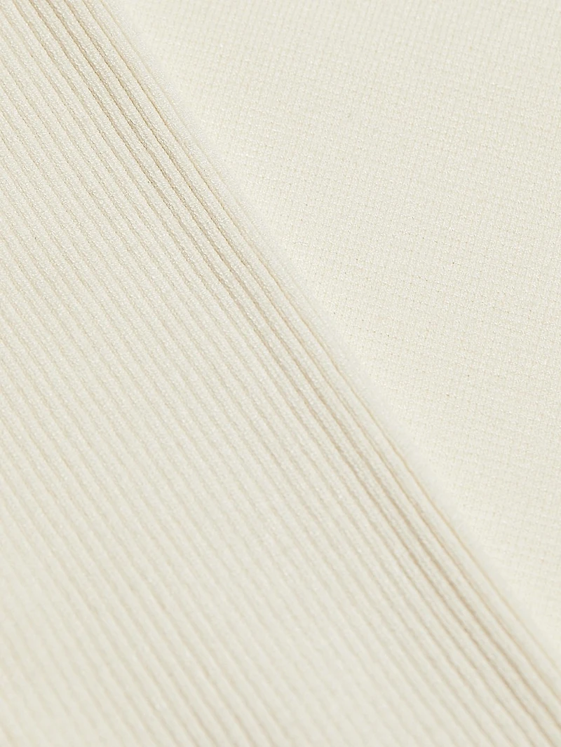 Piper Rib-Knit Sleeveless Midi-Dress