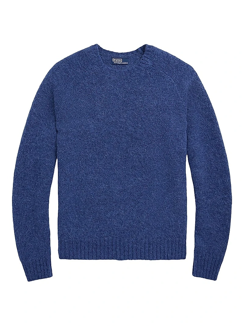 Wool & Alpaca-Blend Crewneck Sweater